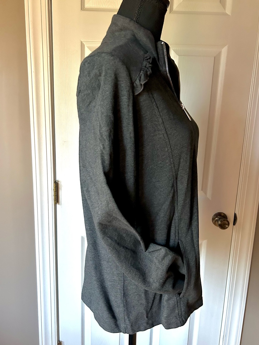 Chico Weekends gray zip jacket - Picture 9 of 11